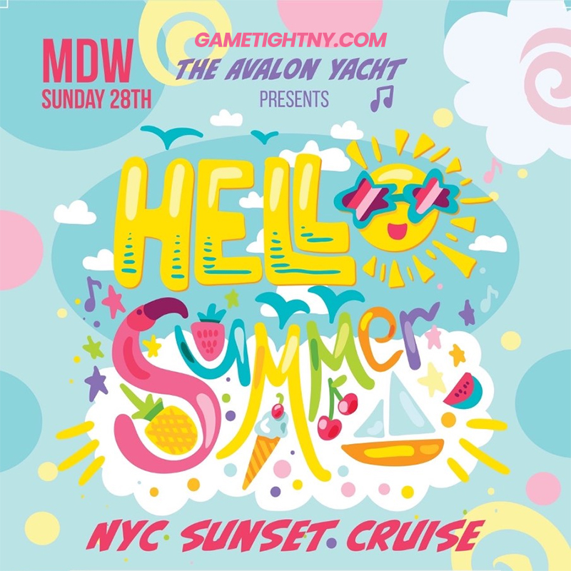 HELLO SUMMER YACHT PARTY CRUISE