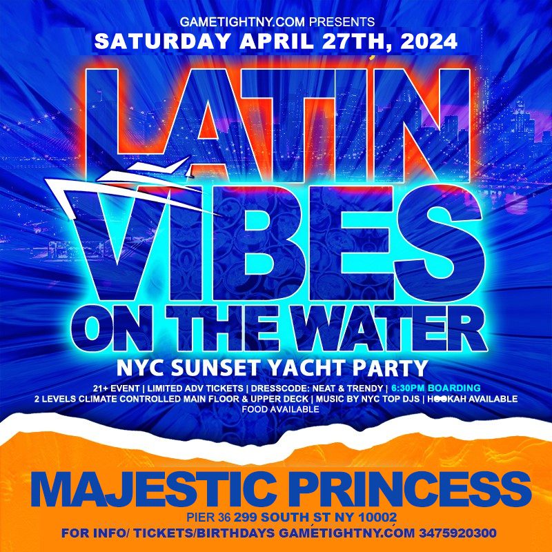 LATIN VIBES ON THE WATER MAJESTIC PRINCESS
